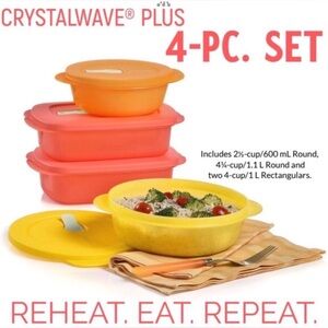 Crystalwave Plus 4 pc. Set